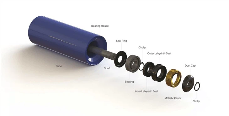 Dopravní válečková ložiska 6204